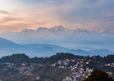 Kanchenjunga from Gangtok